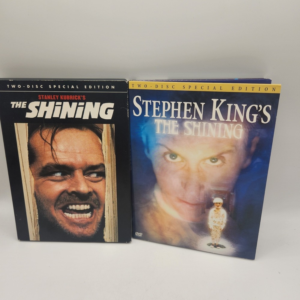The Shining DVD Set Both Movies Stephen King!